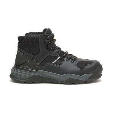 Caterpillar Provoke Mid Wasserdichte Alloy Kappe Sicherheitsstiefel Herren Grau | DE2921WY