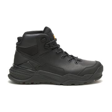 Caterpillar Provoke Mid Wasserdichte Sicherheitsstiefel Herren Schwarz | DE2920EX