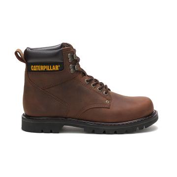 Caterpillar Second Shift Sicherheitsstiefel Herren Kaffee | DE2972XF