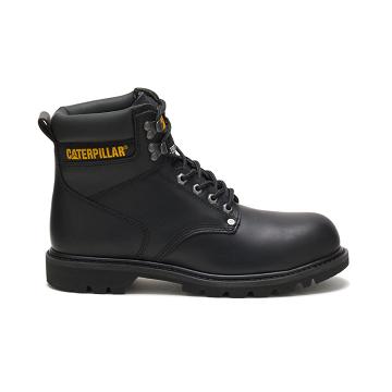 Caterpillar Second Shift Steel Kappe Sicherheitsstiefel Herren Schwarz | DE2930AP