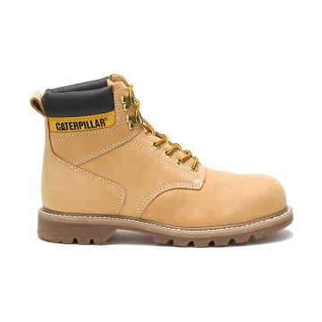 Caterpillar Second Shift Steel Kappe Sicherheitsstiefel Herren Braun | DE2932OR