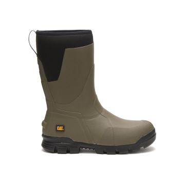 Caterpillar Stormers 11" Sicherheitsstiefel Damen Olivgrün | DE2583EX