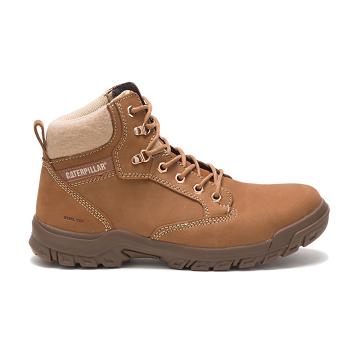 Caterpillar Tess Steel Kappe Sicherheitsstiefel Damen Braun | DE2572FM